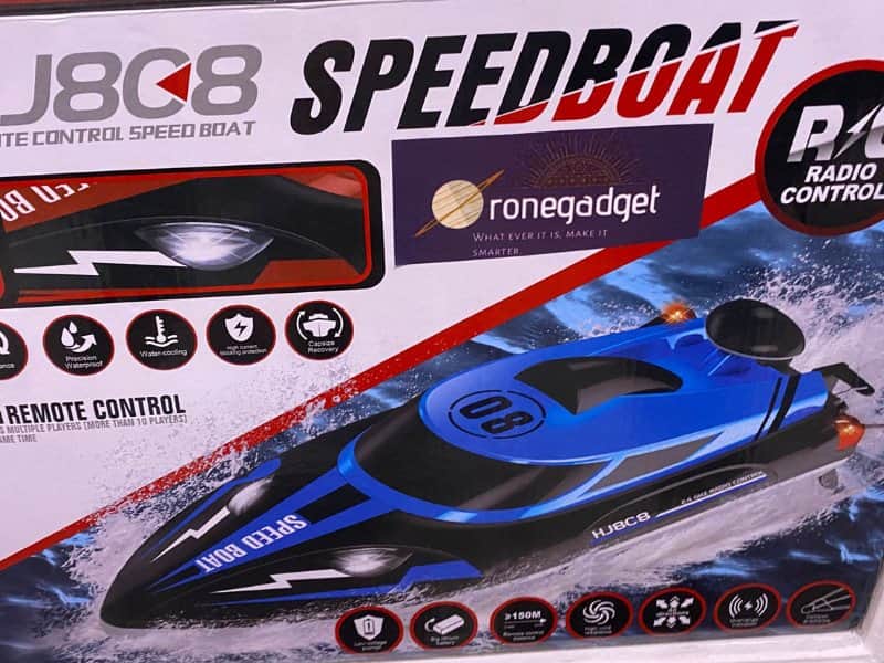 סירת מנוע על שלט רחוק 30 קמ"ש