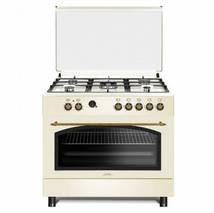 תנור משולב 90 כפרי בז peerless PR-9060R-BEJ -S-T