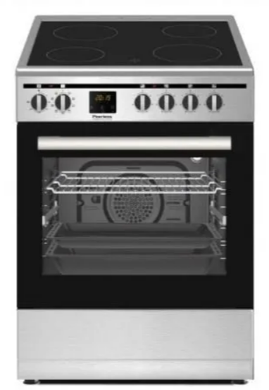 תנור משולב משטח קרמי נירוסטה peerless PR 6060 VTR IX