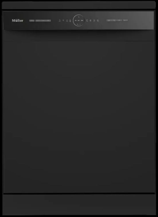 MULLER - מדיח כלים רחב 60 ס מ WQP12-5201KW שחור