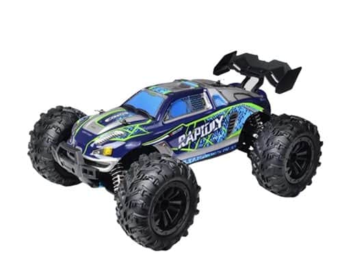 מכונית מהירה על שלט מגיעה ל-50 קמ"ש