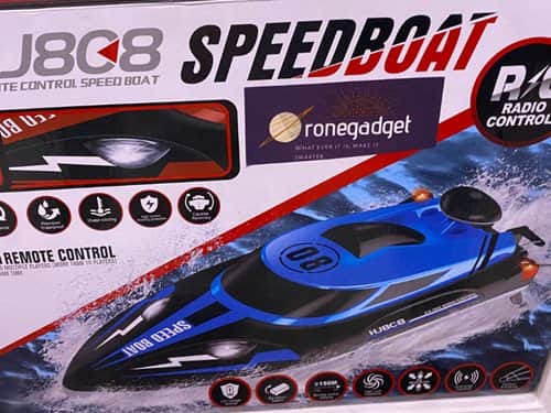 סירת מנוע על שלט רחוק 30 קמ"ש