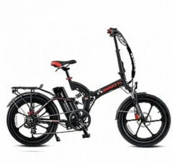 אופניים חשמליים מתקפלים 14 אמפר SMARTBIKE SHARK PRO גנט אלומיניום