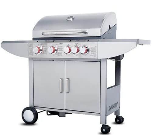 גריל גז 4 מבערים 55.000BTU Peerless KYQ-4S A