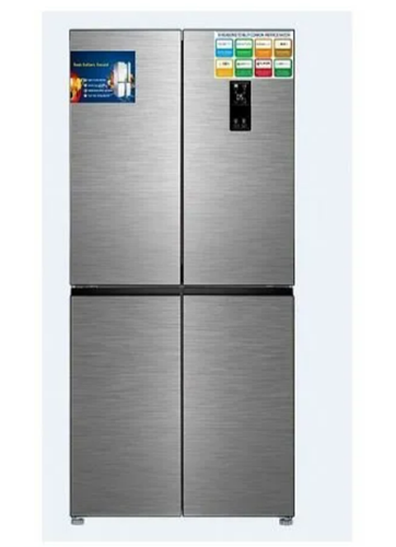 Suzuki - מקרר 4 דלתות ‏מקפיא תחתון 538 ליטר נירוסטה מושחר Energy דגם SUZ NF4D595DS