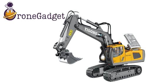 משאית דחפור חשמלי על שלט