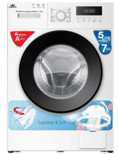 SERVICS - מכונת כביסה 7 ק”ג 1200 סל”ד SER-7KG