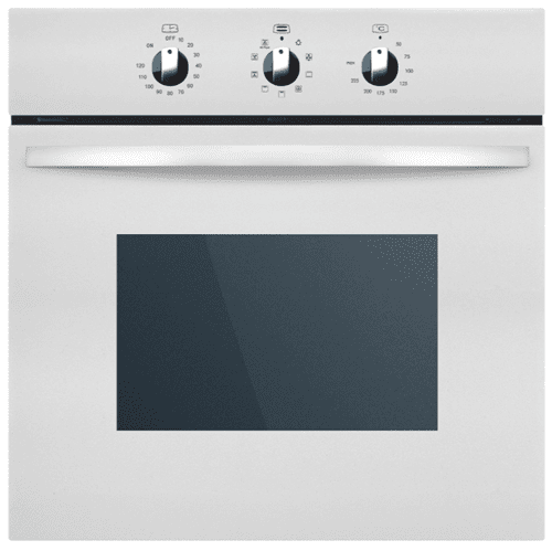 MULLER - תנור בנוי 60 טורבו משולב EB-56ECGW AIR FRYER זכוכית לבנה