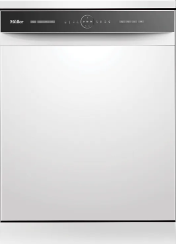 MULLER - מדיח כלים רחב 60 ס מ WQP12-5201KW לבן