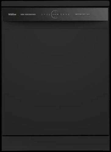 MULLER - מדיח כלים רחב 60 ס מ WQP12-5201KW שחור